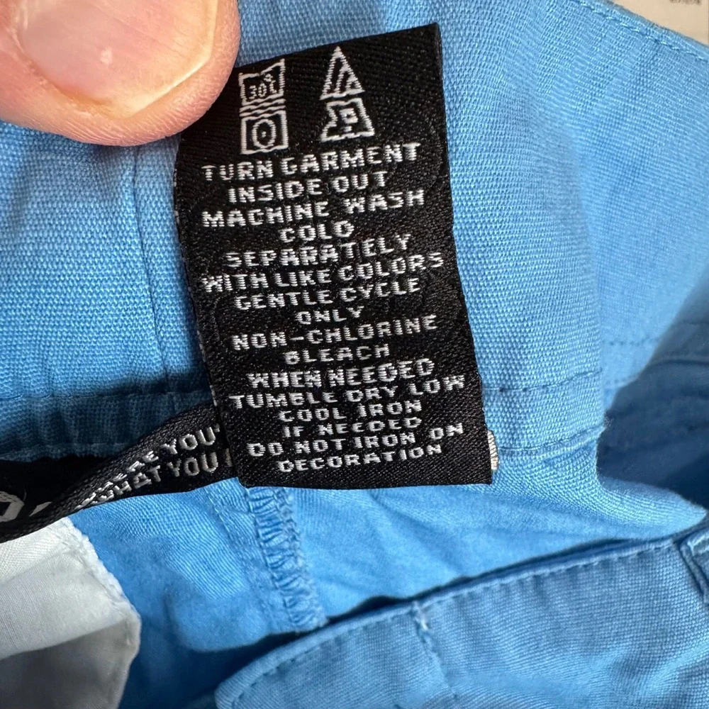 Rocawear Cargo Shorts Mens 34 Blue Y2K Baggy Streetwear Utility - Picture 5 of 10